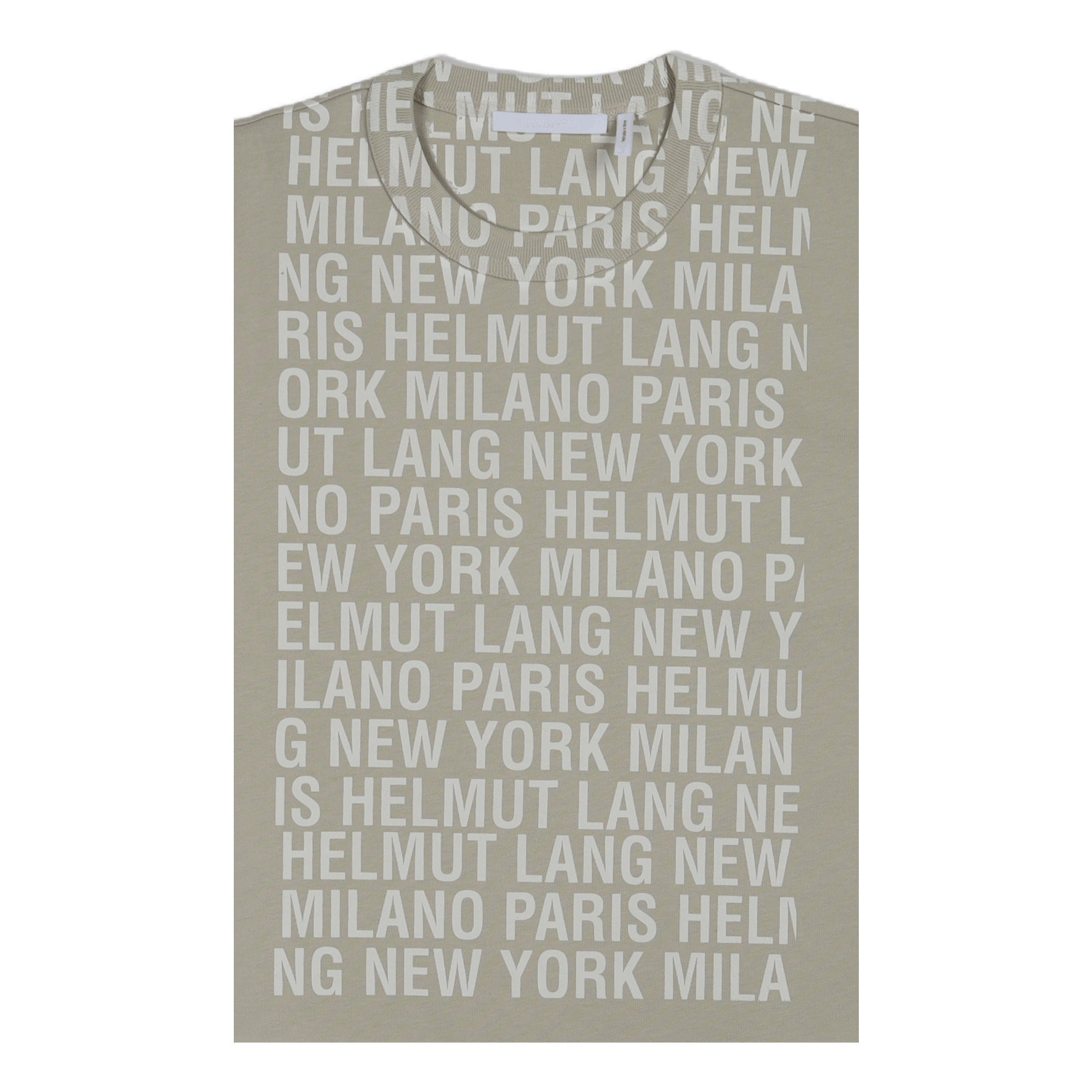 Helmut Lang Box Logo T-Shirt.box Log Mist