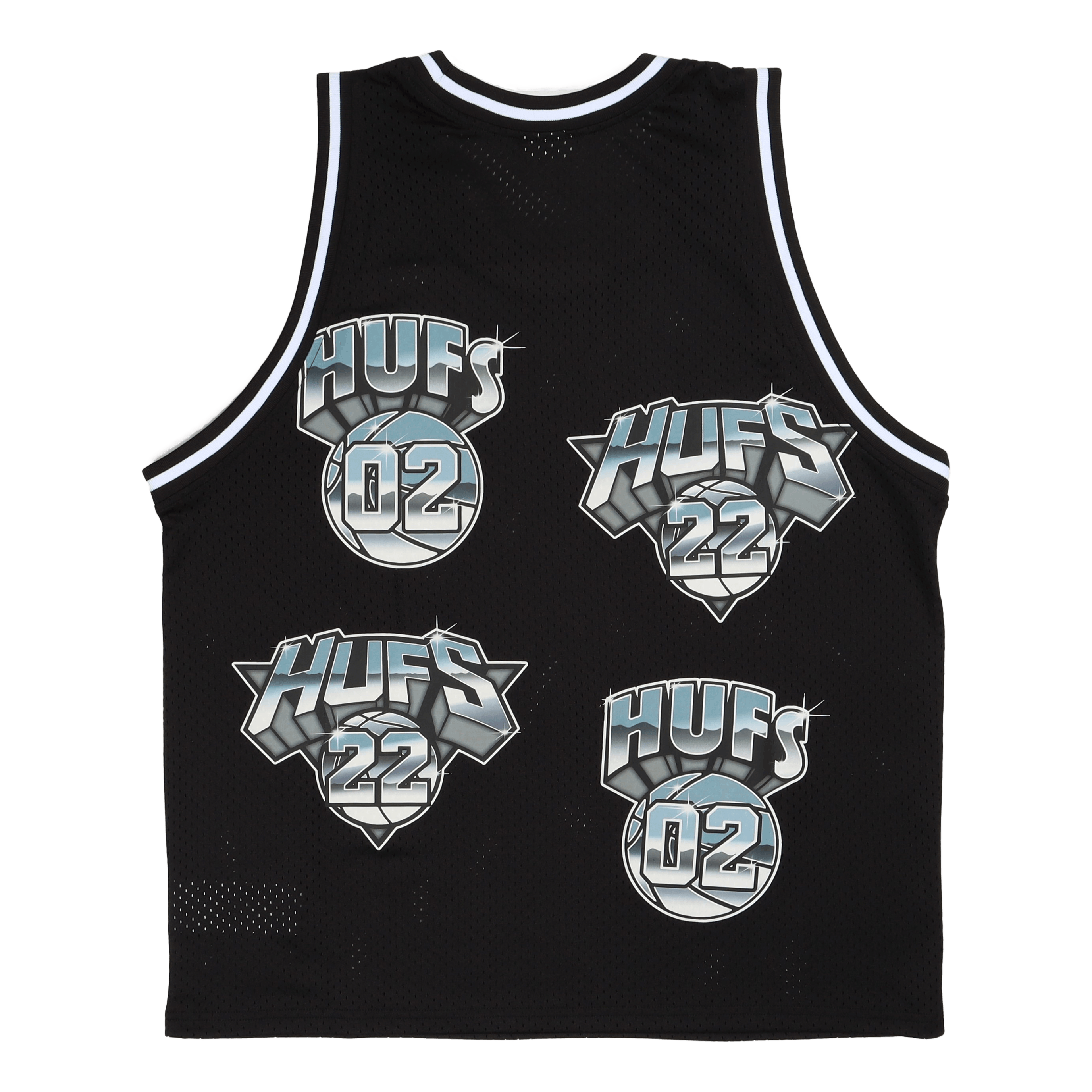 Hufs Basketball Jersey Black