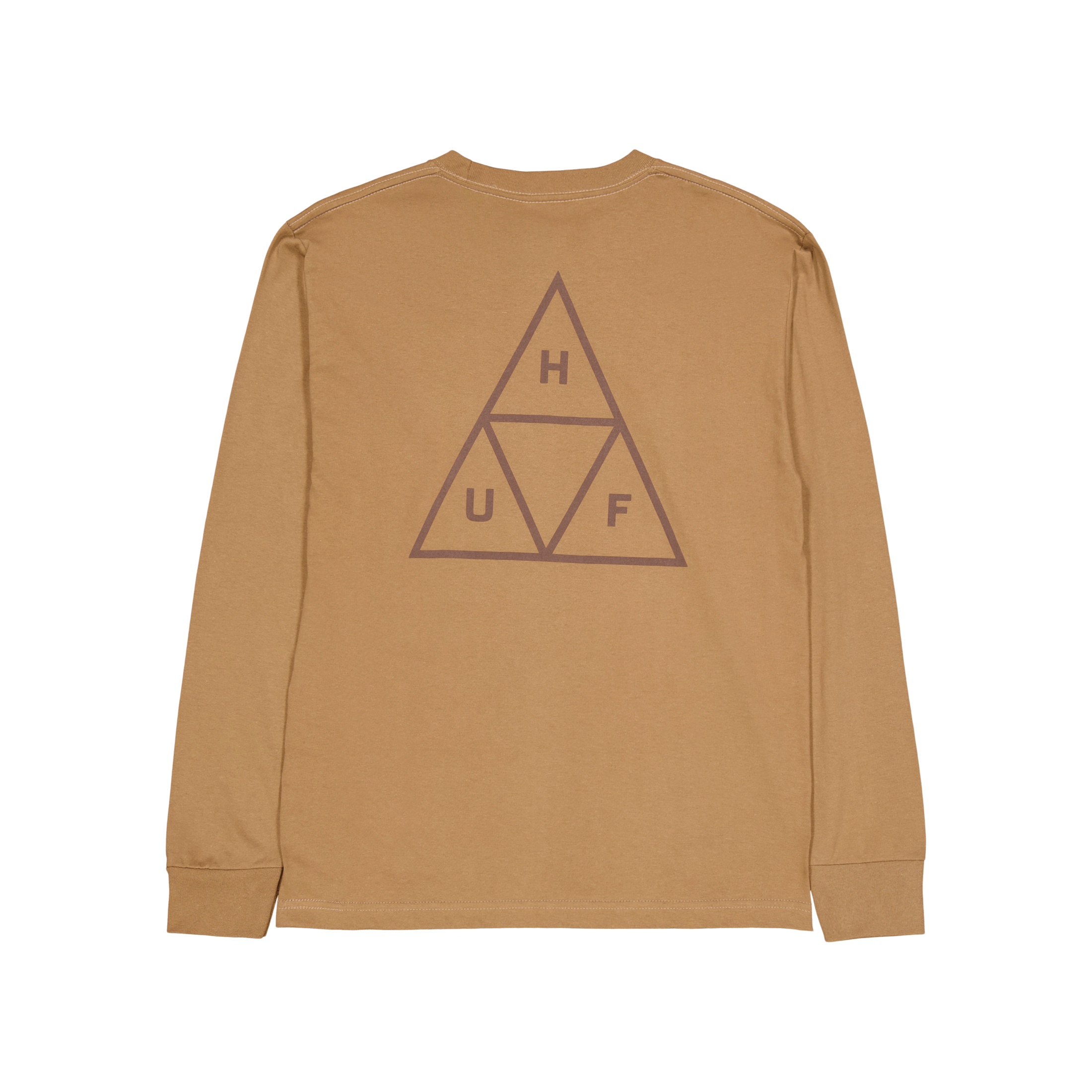 Huf Set Tt L/s T-Shirt Camel