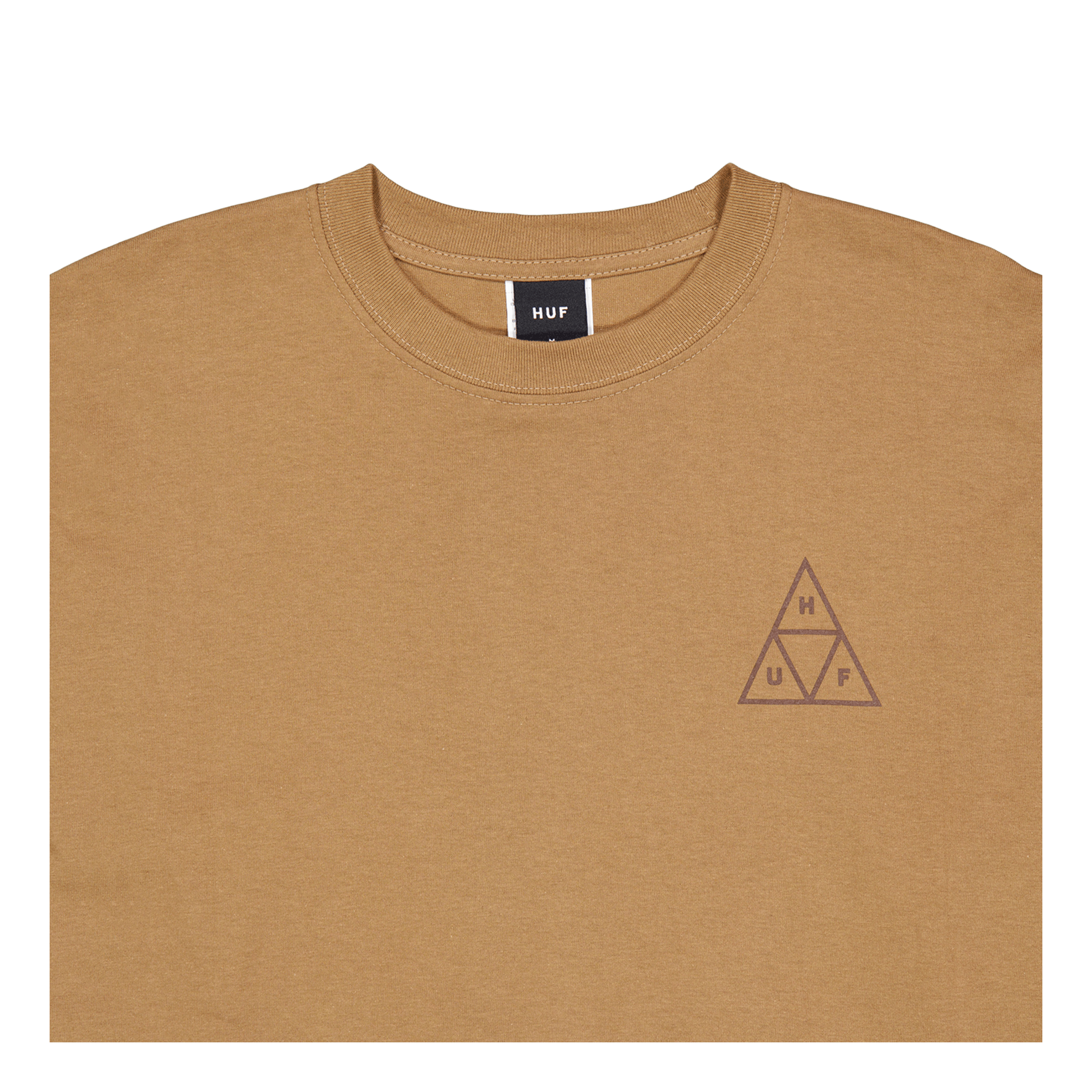 Huf Set Tt L/s T-Shirt Camel