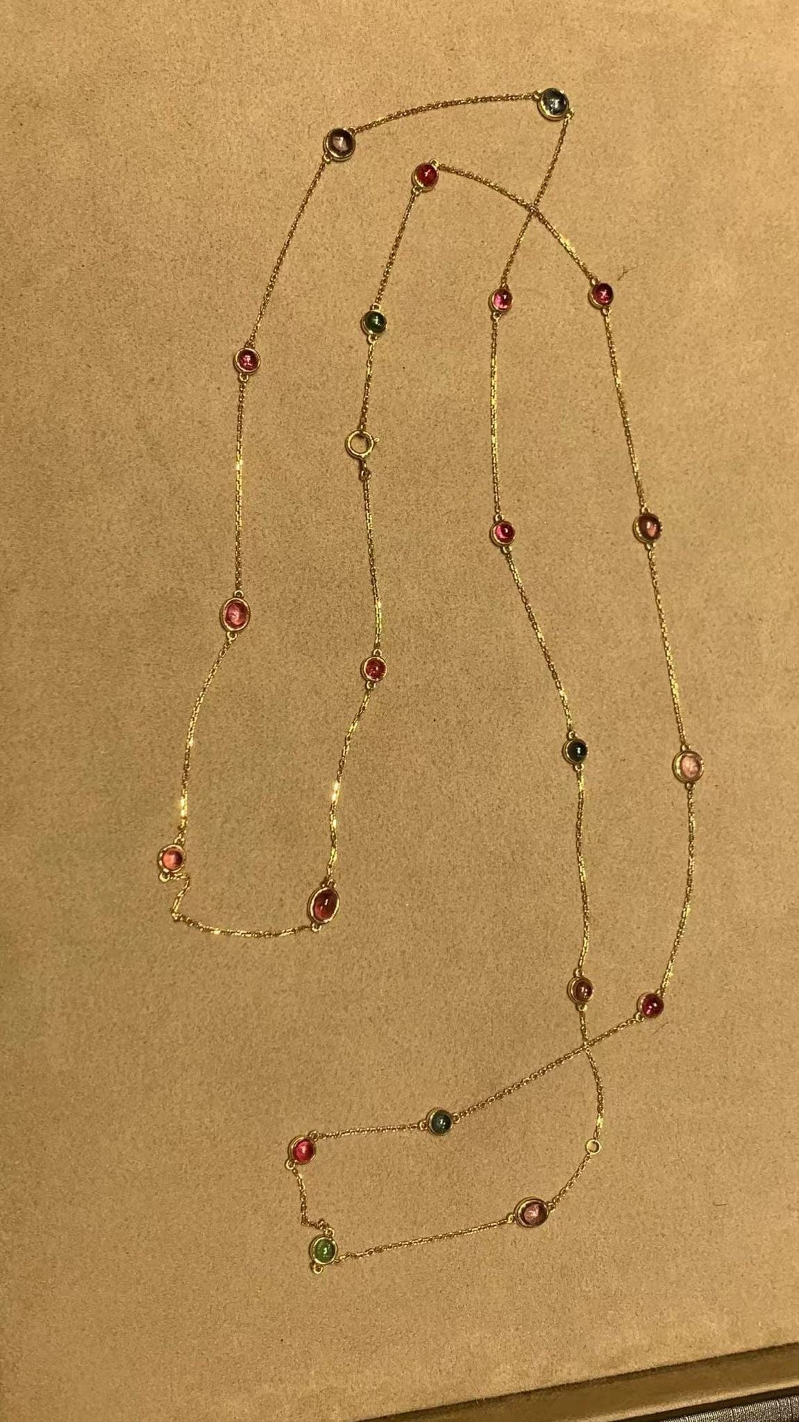 Summer Sandy's summer bubble spinel necklace 9.91ct AVCHK265