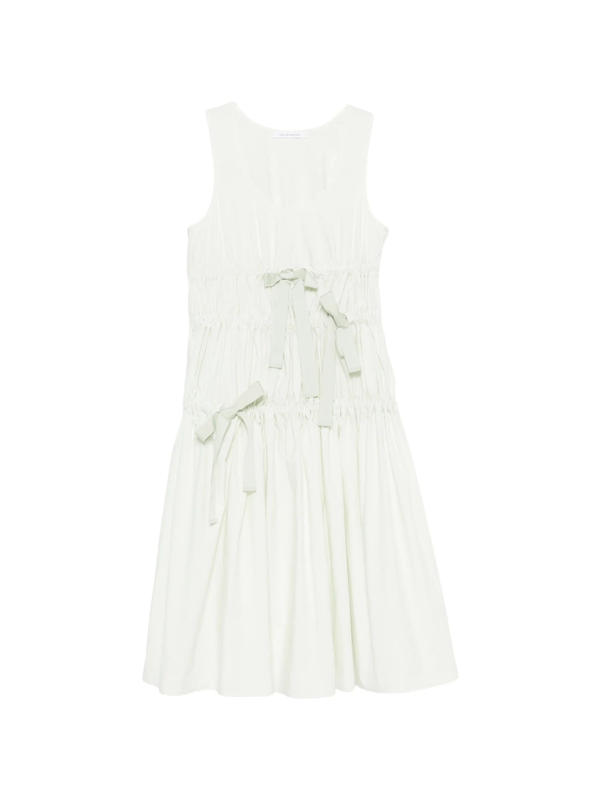 Cecilie Bahnsen Faye bow - detail dress