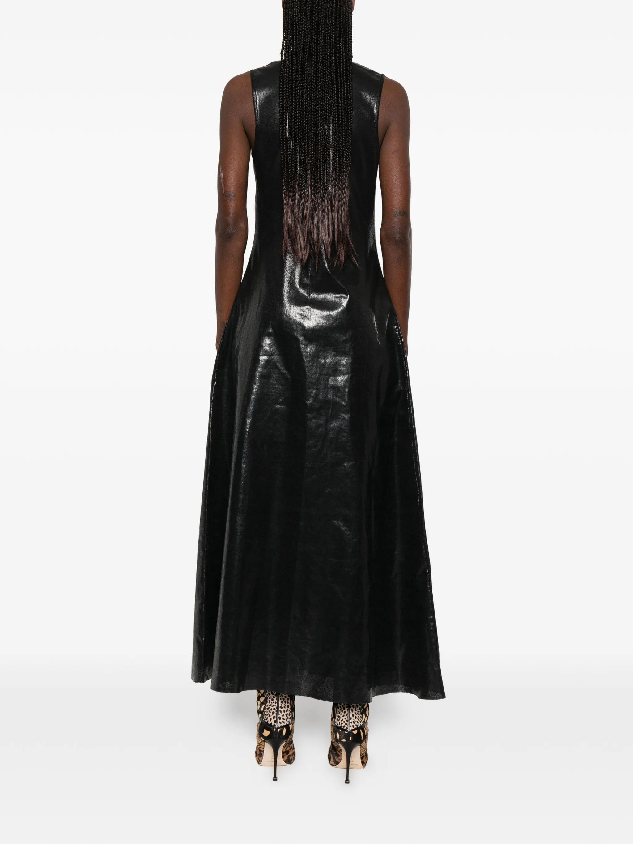 Alexander Wang turtleneck sleeveless maxi dress