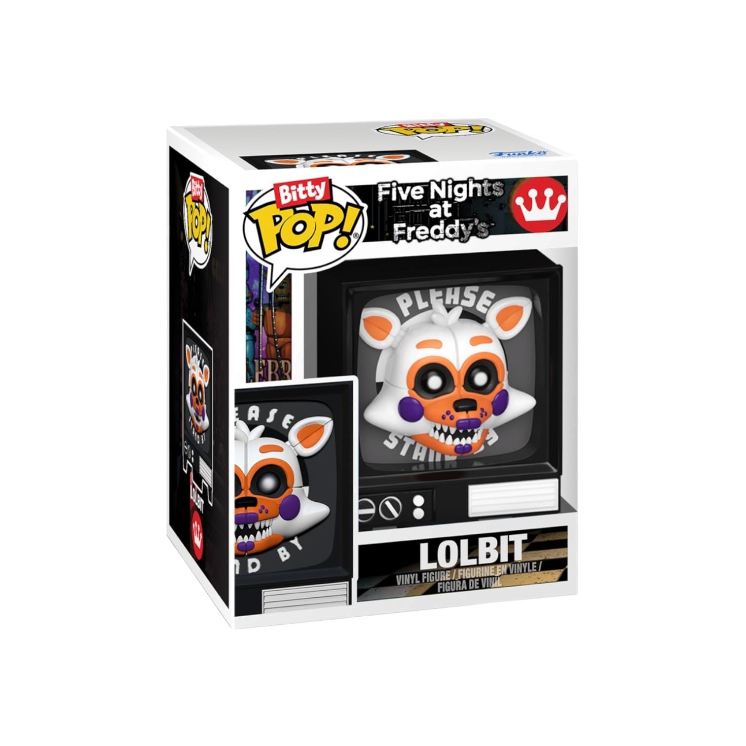 FREDDY Withered Golden Freddy 4 Pack Funko Bitty Pops - Five Nights at Freddy's - Chance of Chase - PREORDER