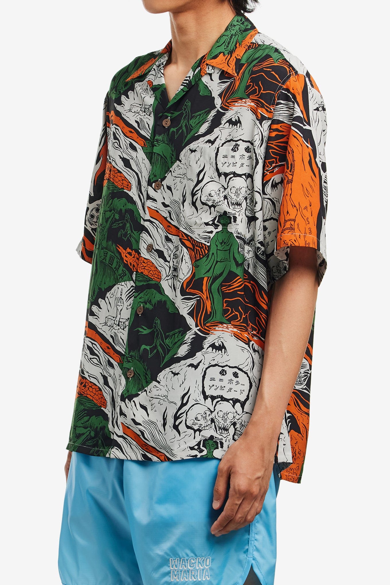 WACKO MARIA HAWAIIAN SHIRT S/S ( TYPE - 1 )
