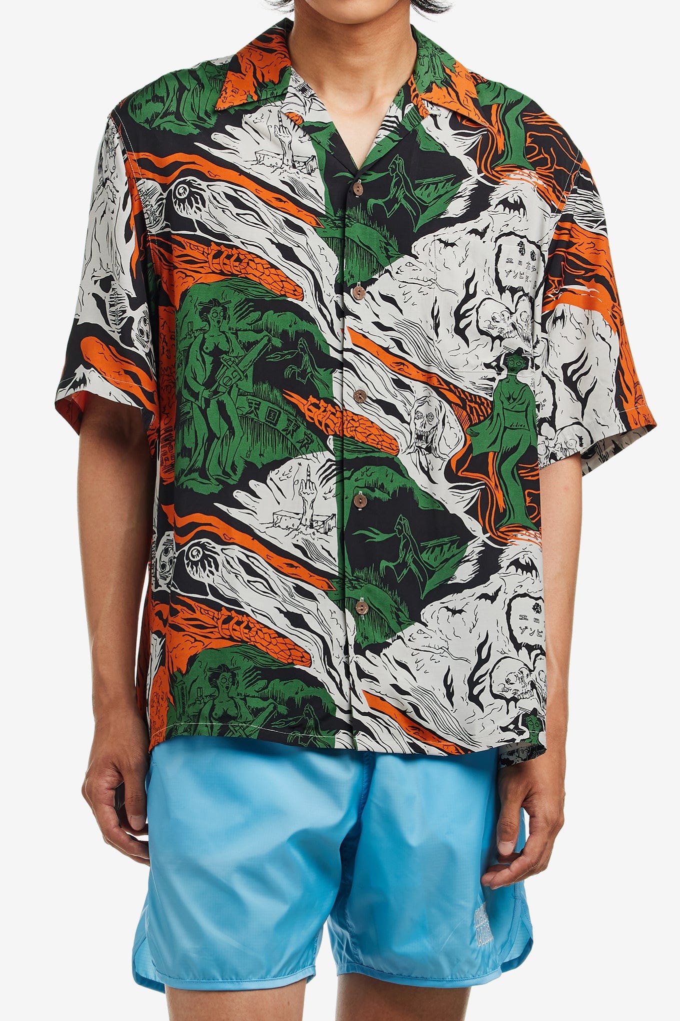 WACKO MARIA HAWAIIAN SHIRT S/S ( TYPE - 1 )