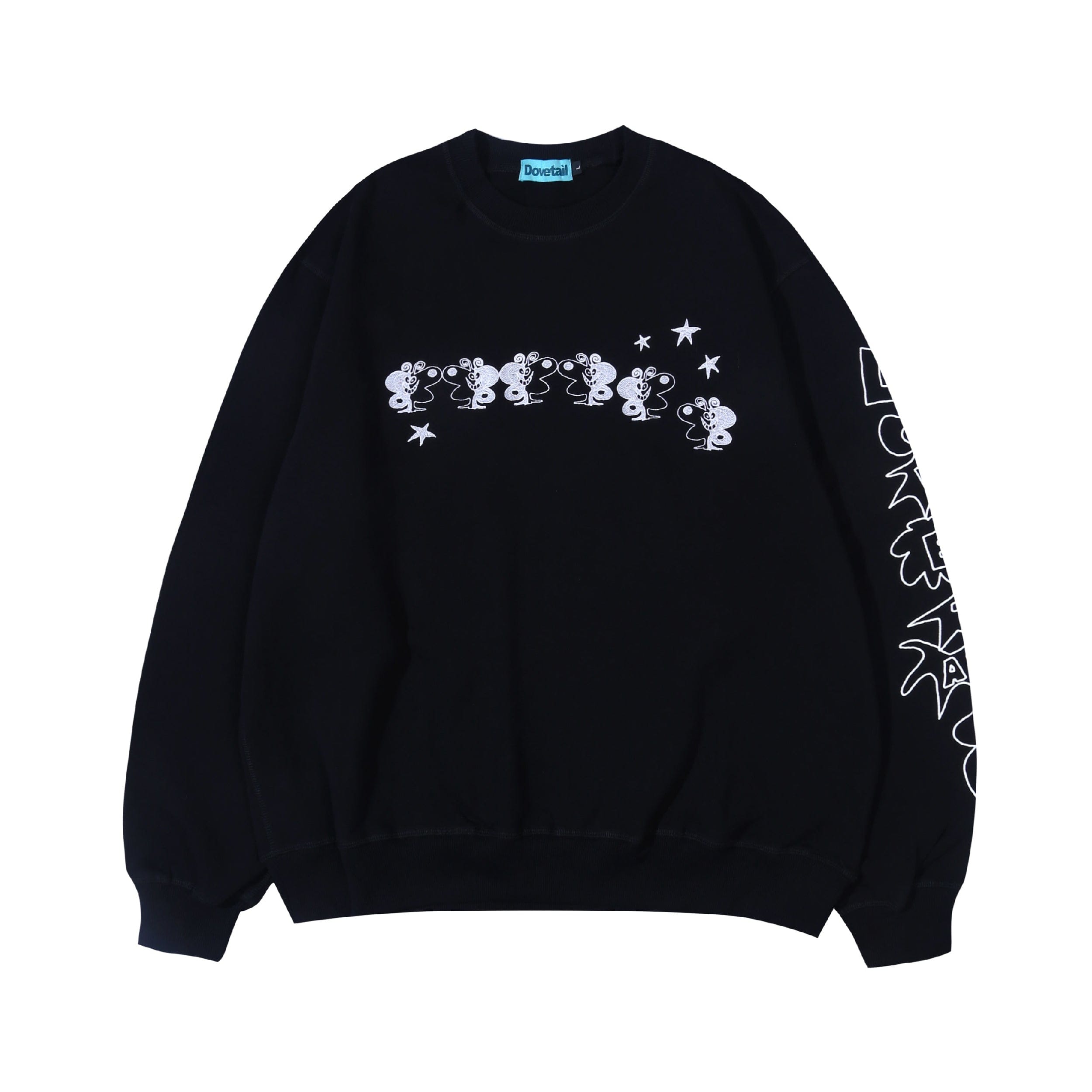 Dovetail Papillon Crewneck - Black