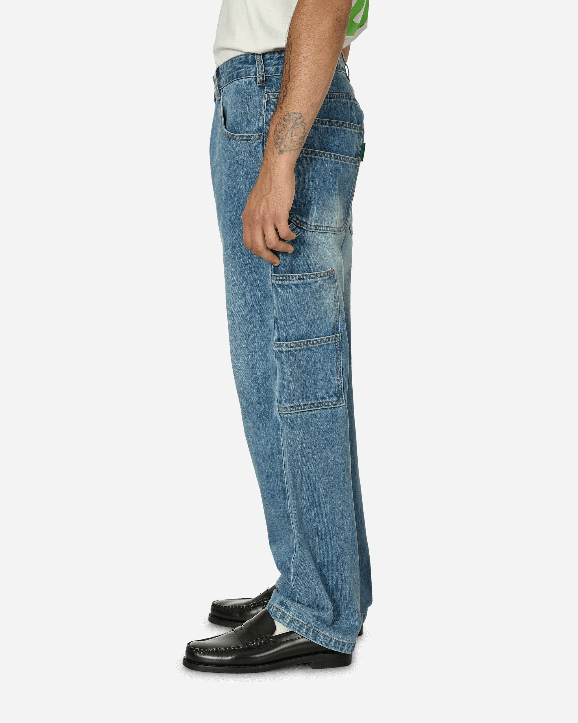 Mister Green Selvedge Utility Jean Stone Wash Indigo