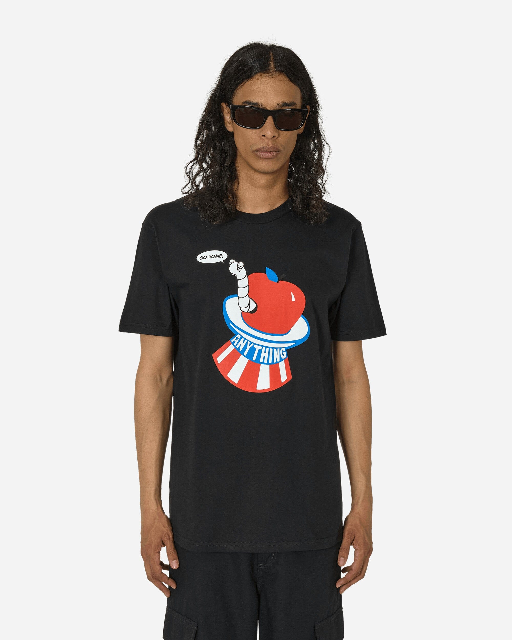 Anything Snakeapple T - Shirt Black