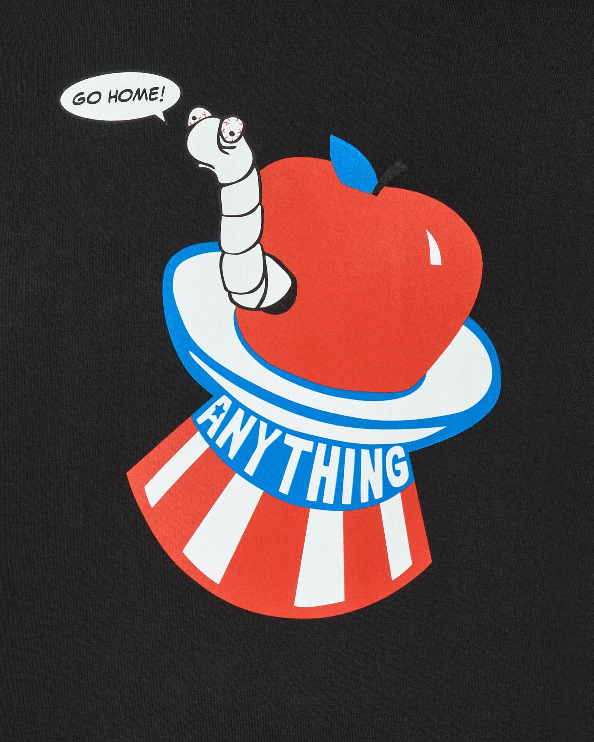 Anything Snakeapple T - Shirt Black
