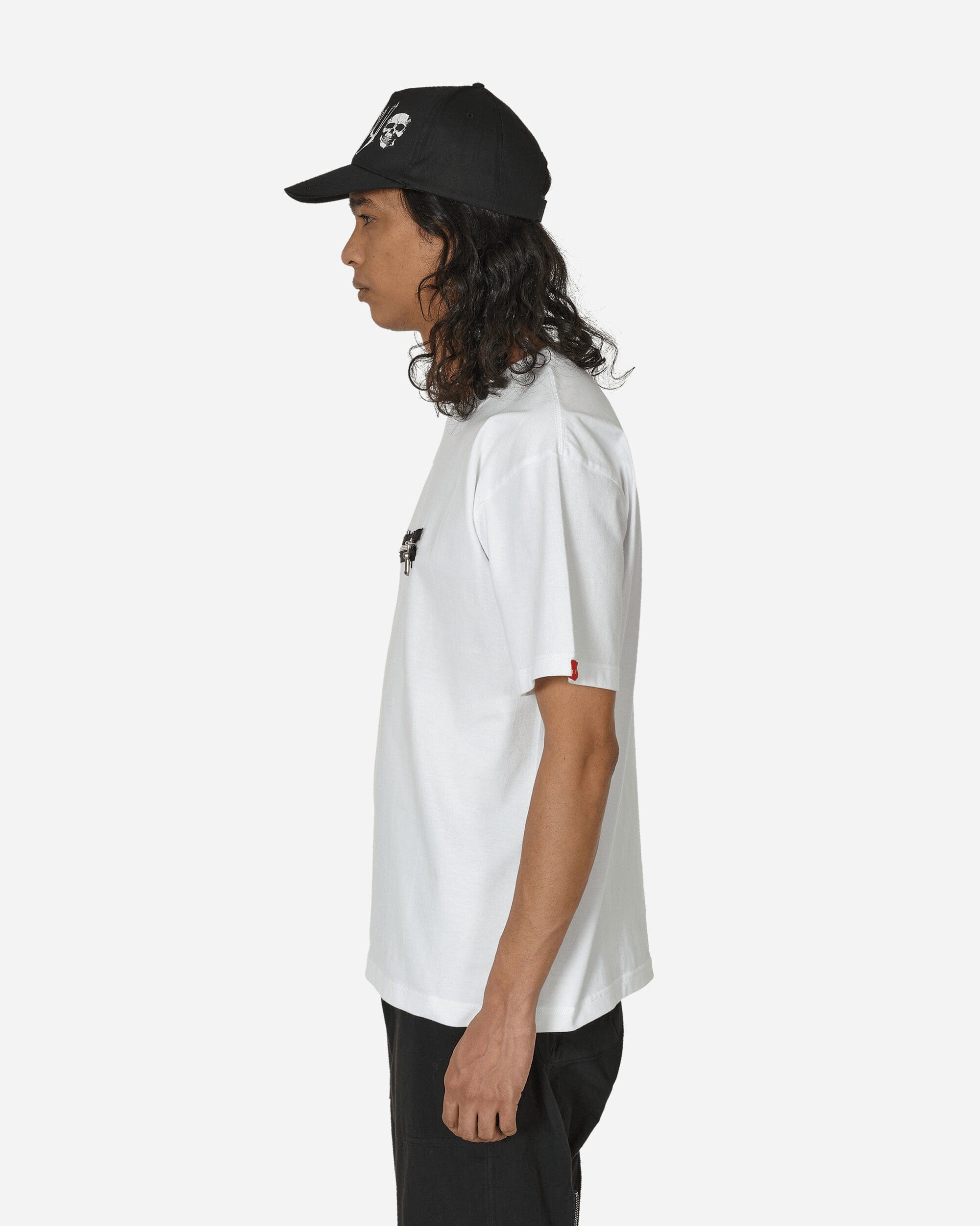 Phingerin P - Zip T - Shirt White