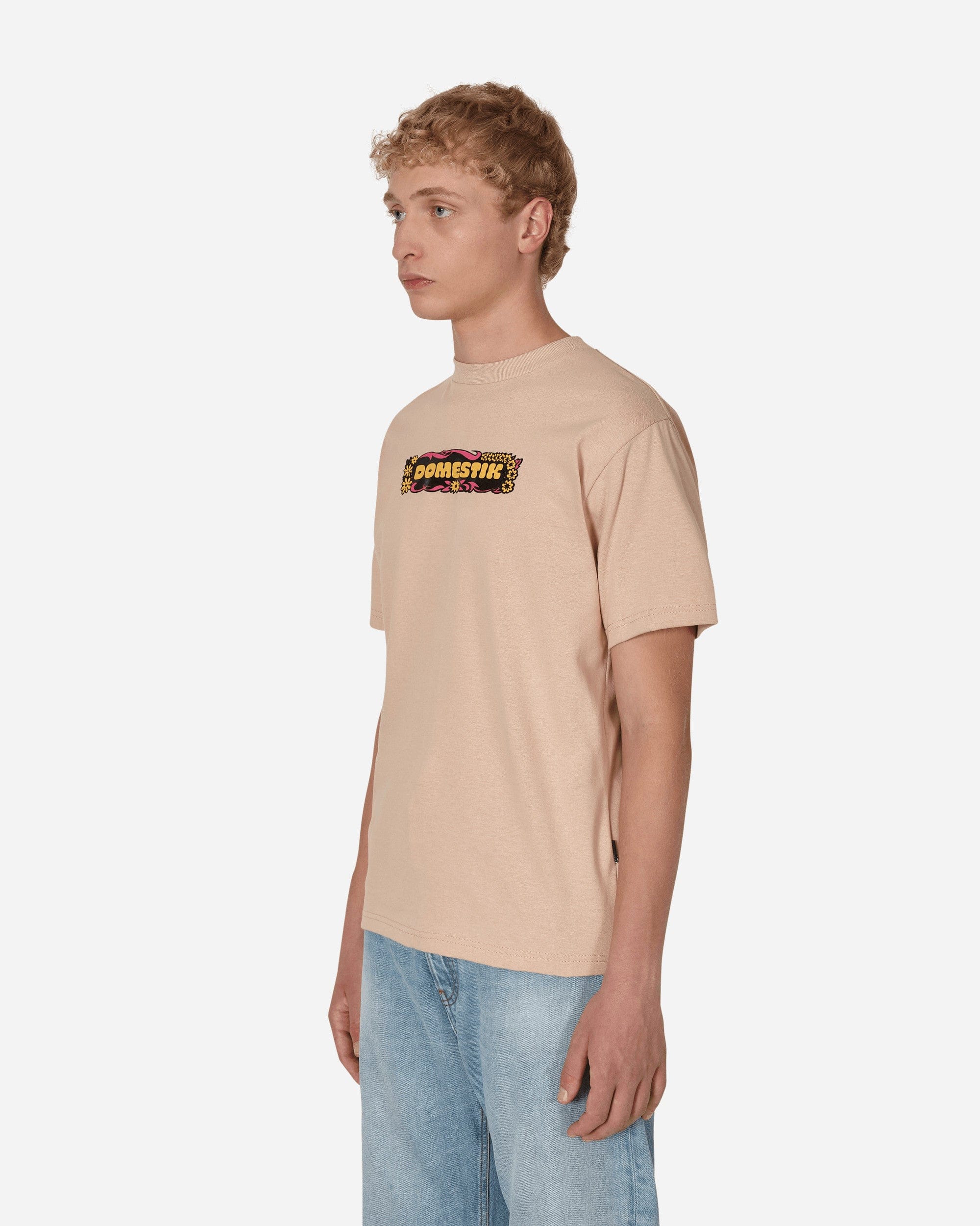 Domestik Into Other World T - Shirt Beige