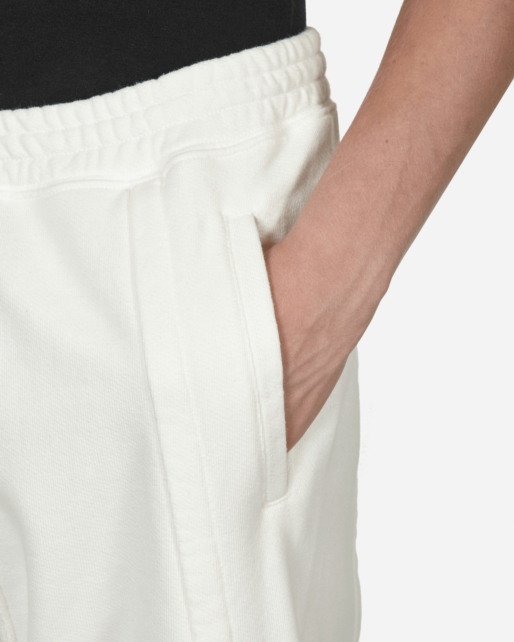 WHITE* Panel Basic Sweatpants White