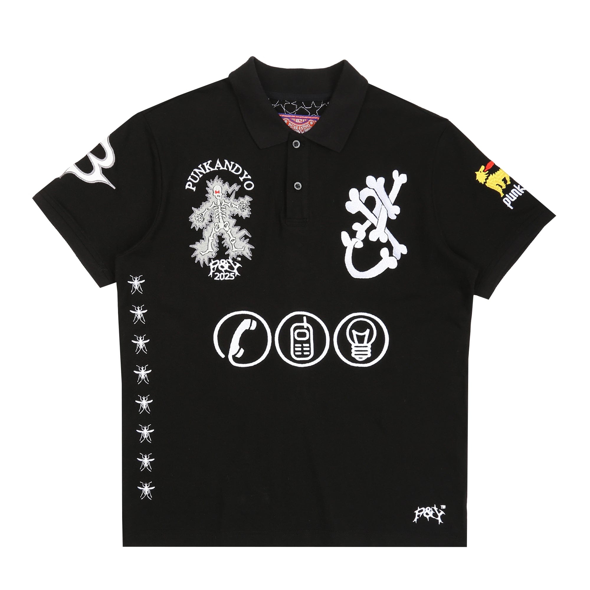 Punkandyo Zirchi Polo - Black