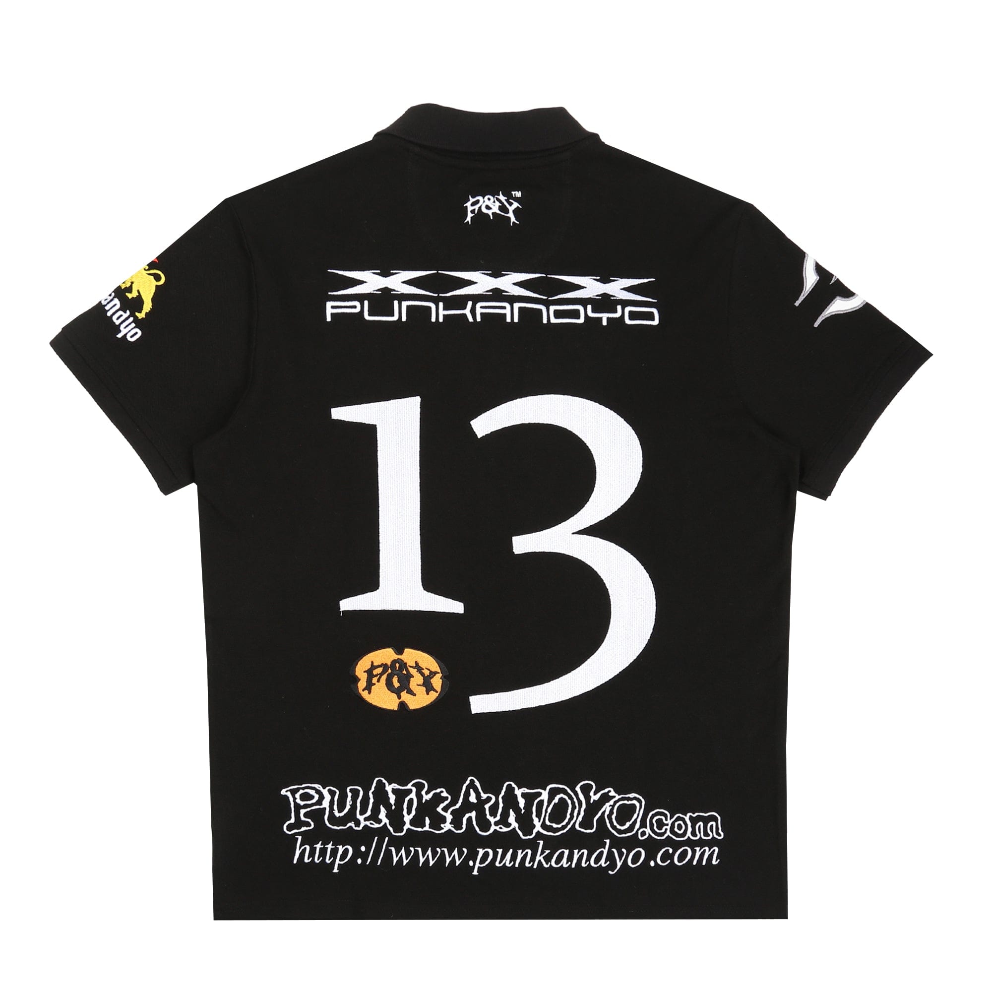 Punkandyo Zirchi Polo - Black