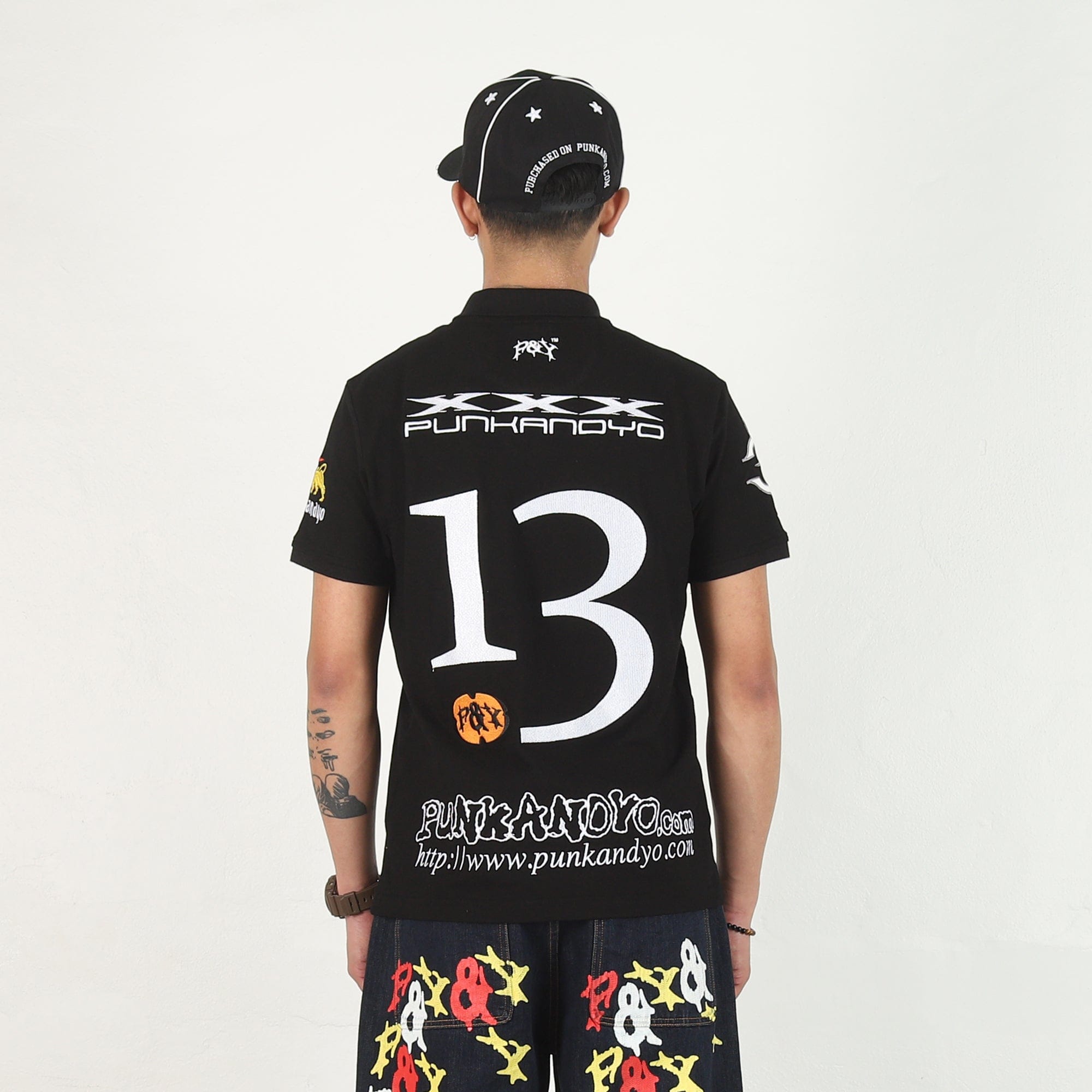 Punkandyo Zirchi Polo - Black