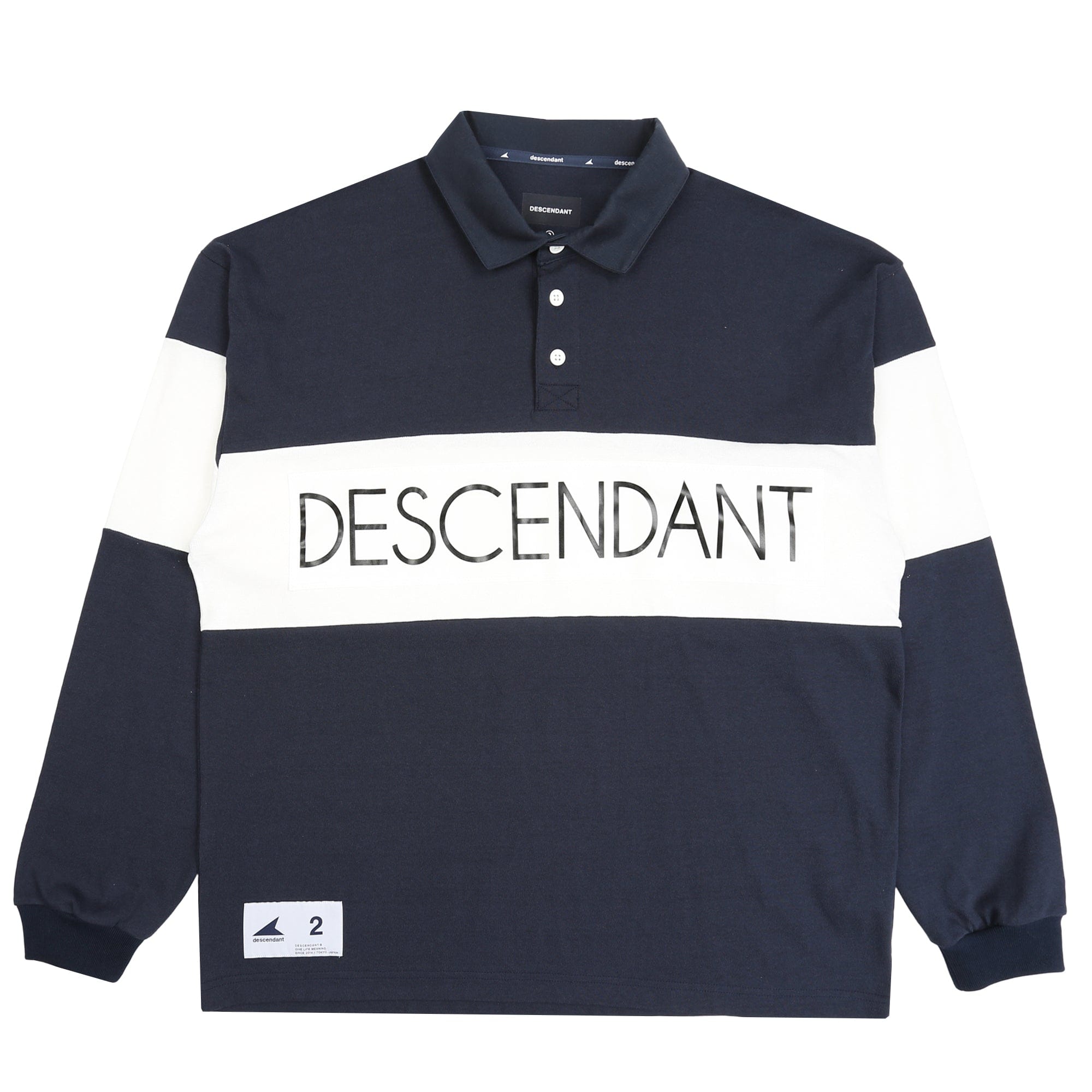 Descendant Puba Polo LS - Navy