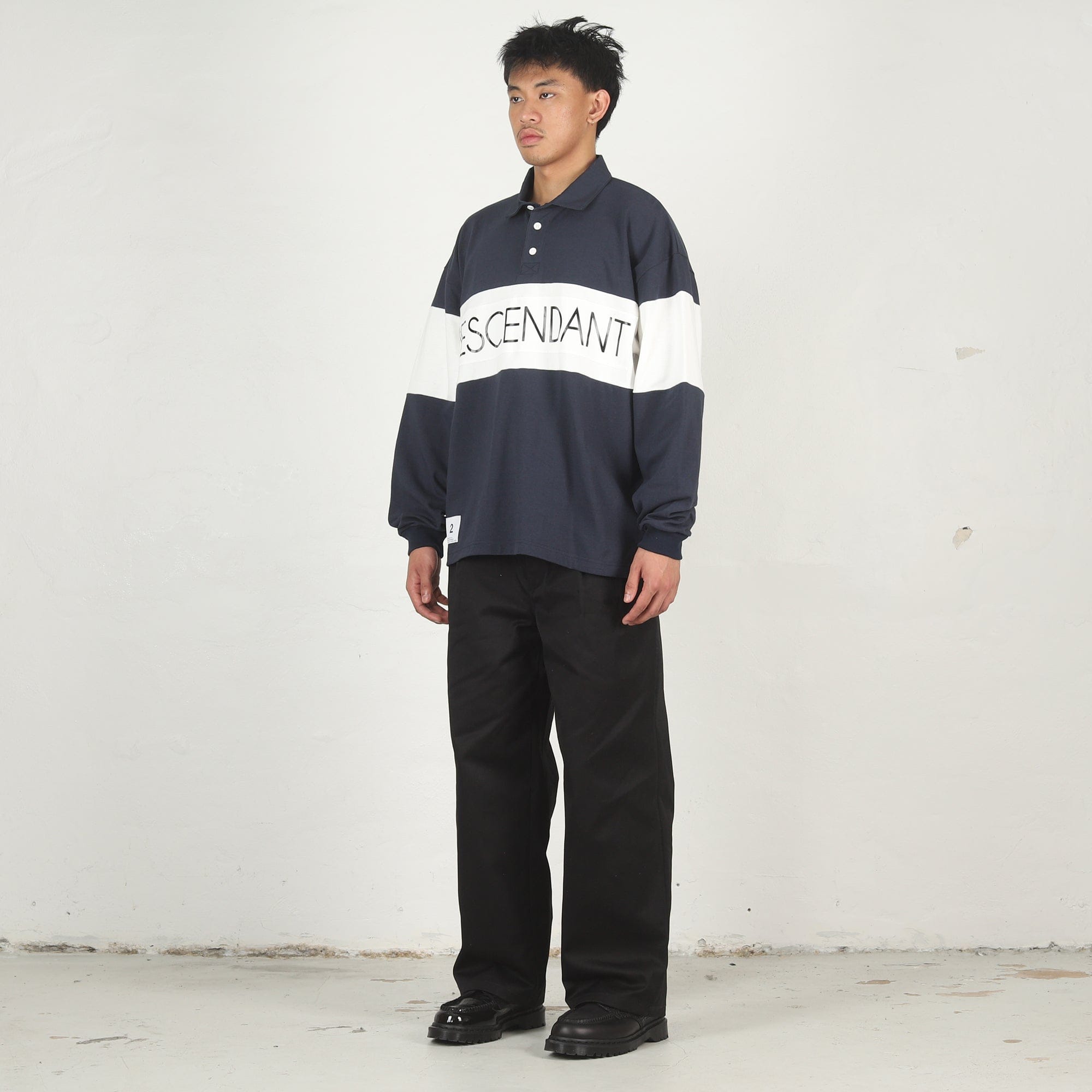 Descendant Puba Polo LS - Navy