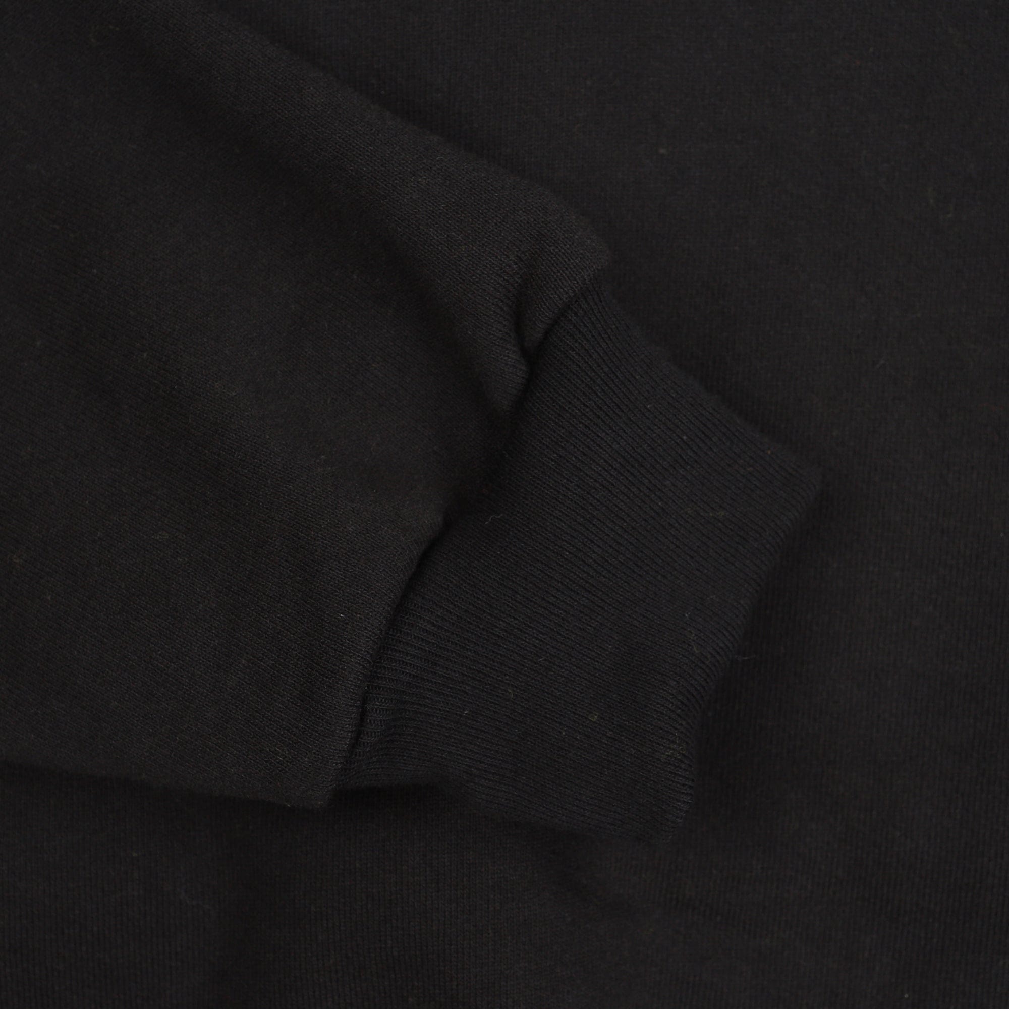 SUPPLY College Hooded Sweatshirt - Black