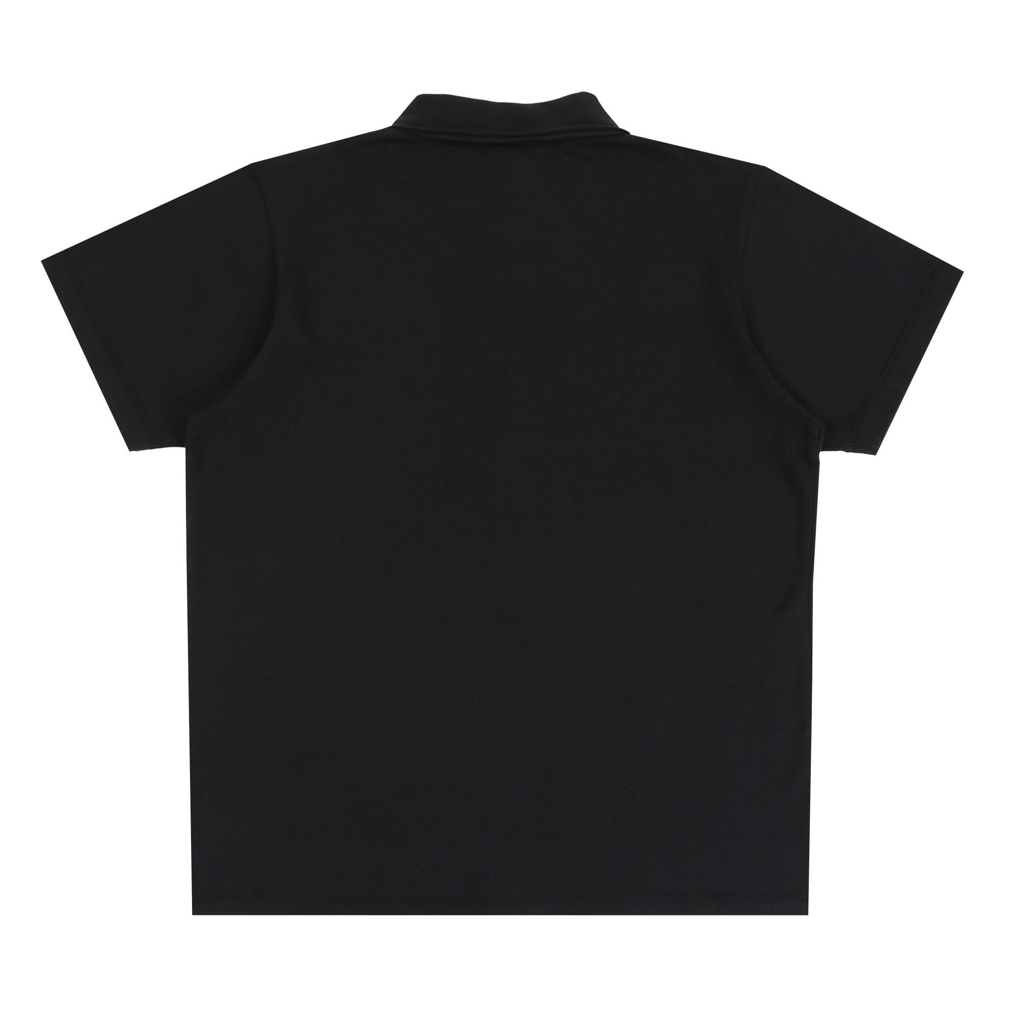 Lttt 1/3 Zip Polo - Black