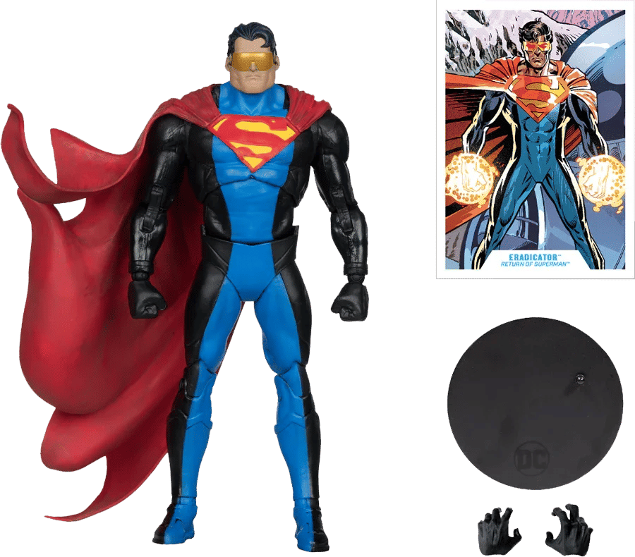 Mcfarlane Toys DC Multiverse - Eradicator Return Of Superman 7" Figure
