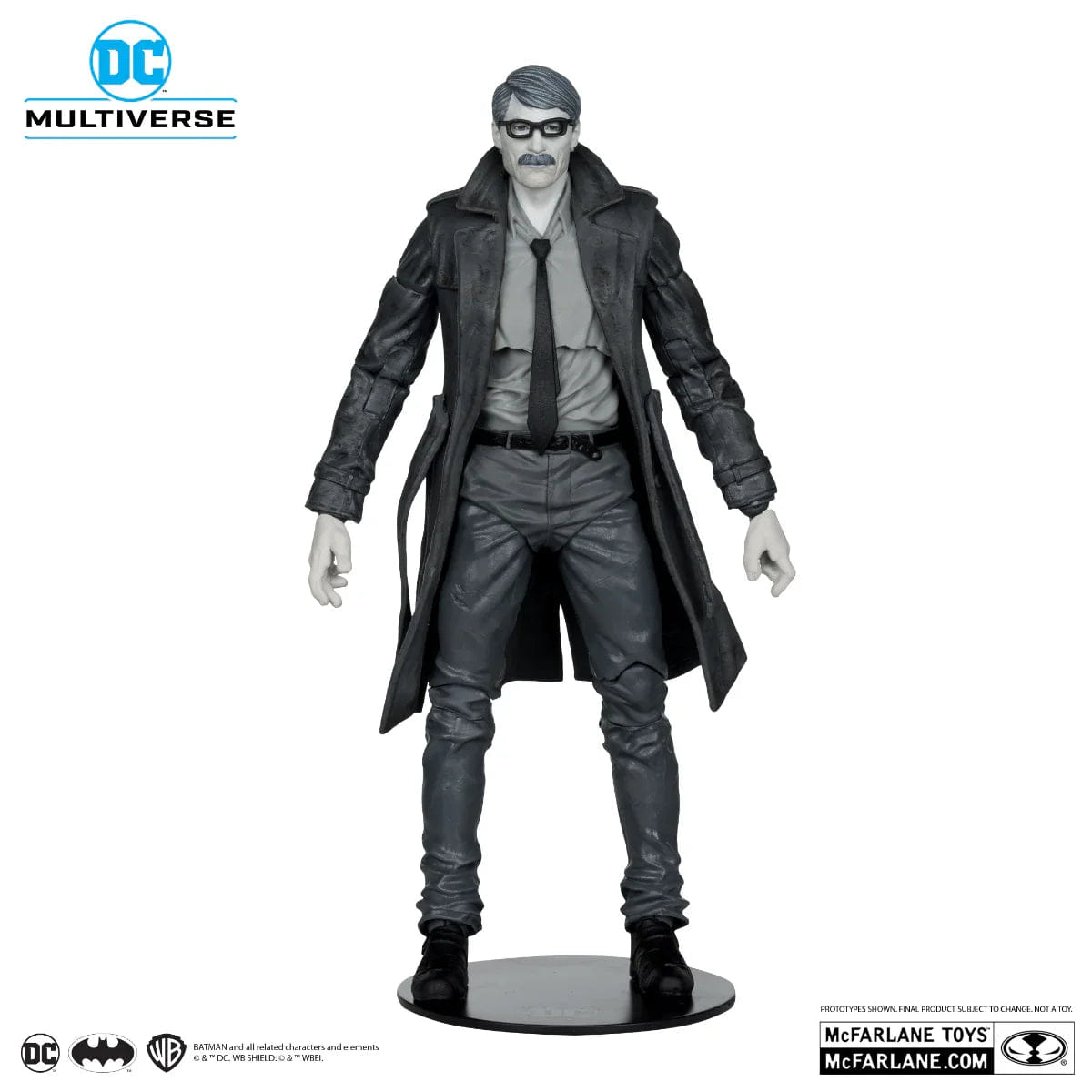 Mcfarlane Toys DC Multiverse - Lt. Gordon Batman: Year One Gold Label (Chase Version) 7" Figure