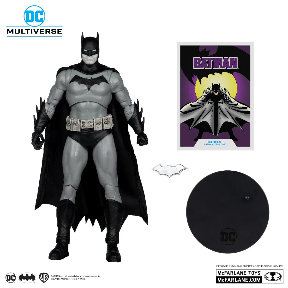 Mcfarlane Toys DC Multiverse - Batman Batman: Year One Gold Label (Chase Version) 7" Figure