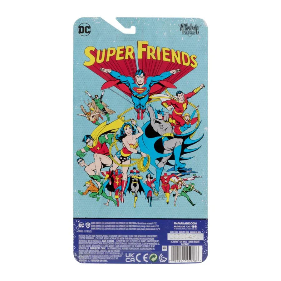 Mcfarlane Toys DC - Super Friends Batman (Universe of Evil) 6" Retro Figure [Chase Version]