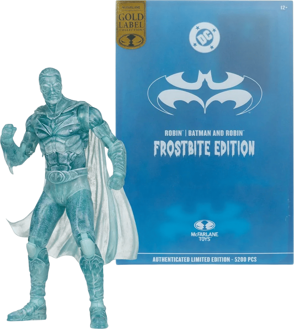 Mcfarlane Toys DC Multiverse - Frostbite Robin (Batman & Robin) Gold Label 7" Figure