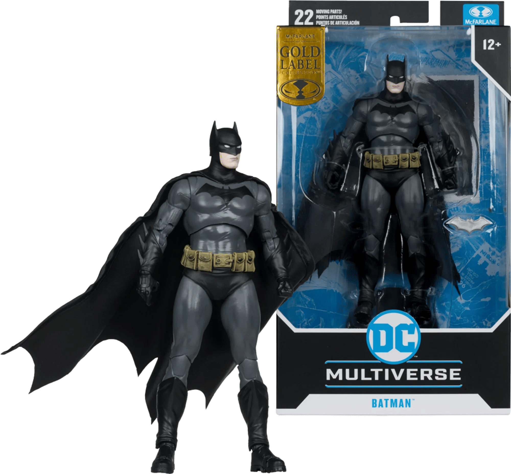 Mcfarlane Toys DC Multiverse - Batman Batman: Year One Gold Label 7" Figure