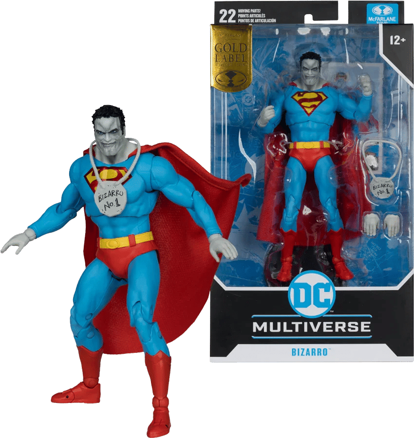 Mcfarlane Toys DC Multiverse - Bizzaro Classic (Chase Version) 7" Figure