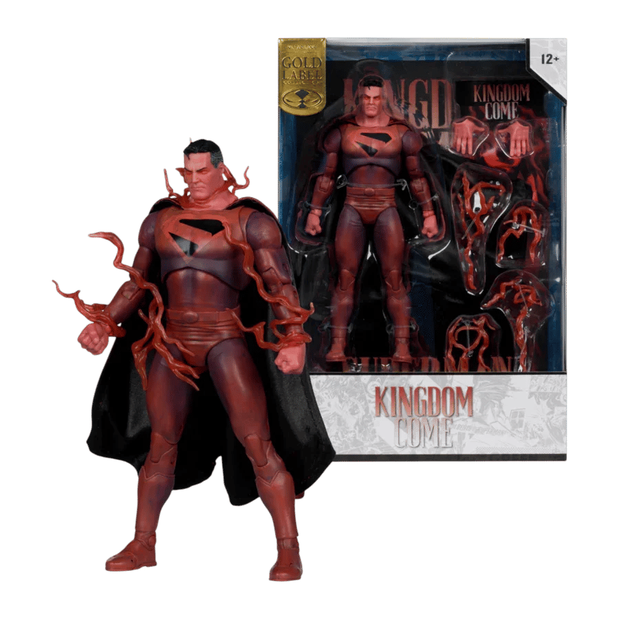 Mcfarlane Toys DC Multiverse - Superman Cover Recreations (Kingdom Come) (Gold Label) 7" Figure
