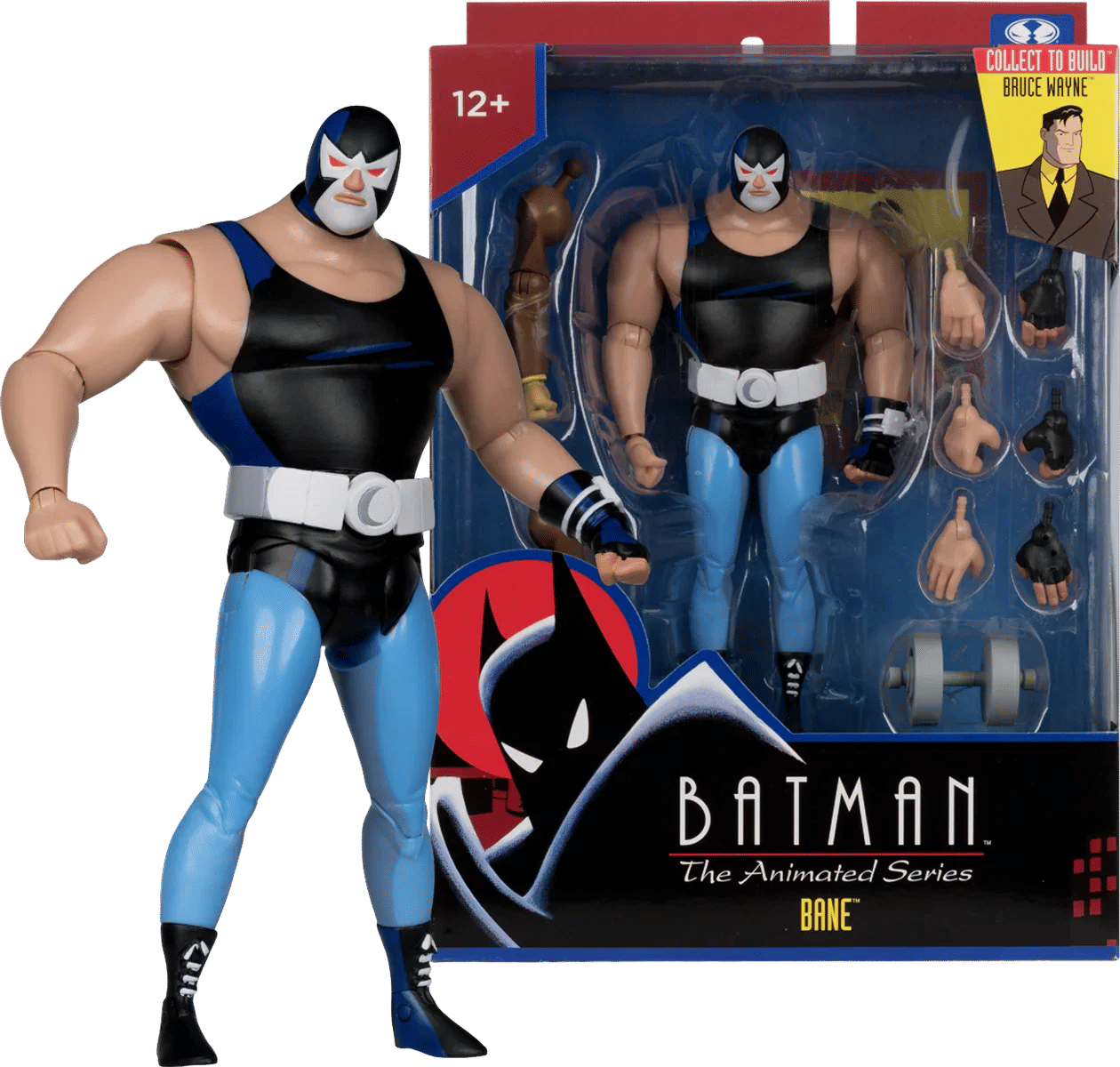 Mcfarlane Toys Batman The Animated Series - Bane with Build - A - Figure 6" Figure