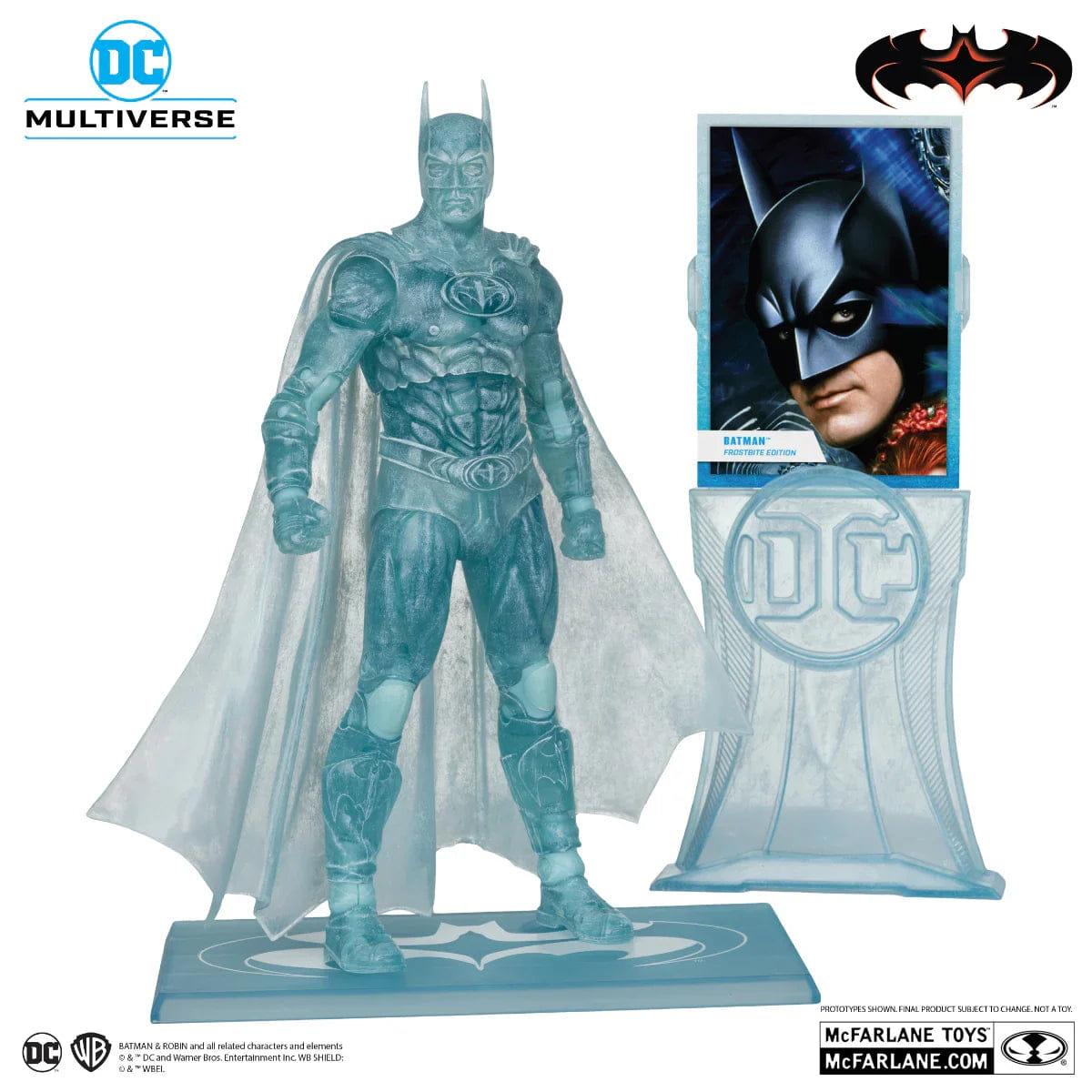 Mcfarlane Toys Batman & Robin - Batman Frostbite Gold Label 7" Figure