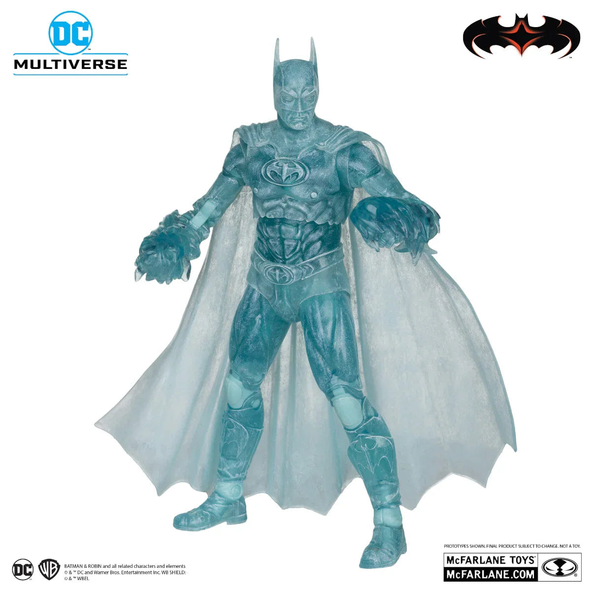 Mcfarlane Toys Batman & Robin - Batman Frostbite Gold Label 7" Figure