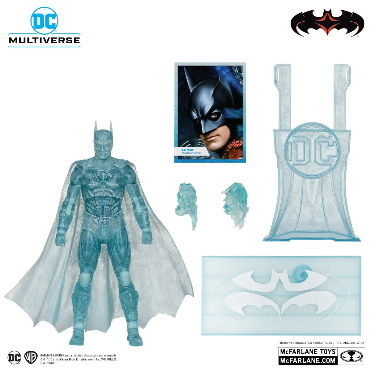 Mcfarlane Toys Batman & Robin - Batman Frostbite Gold Label 7" Figure