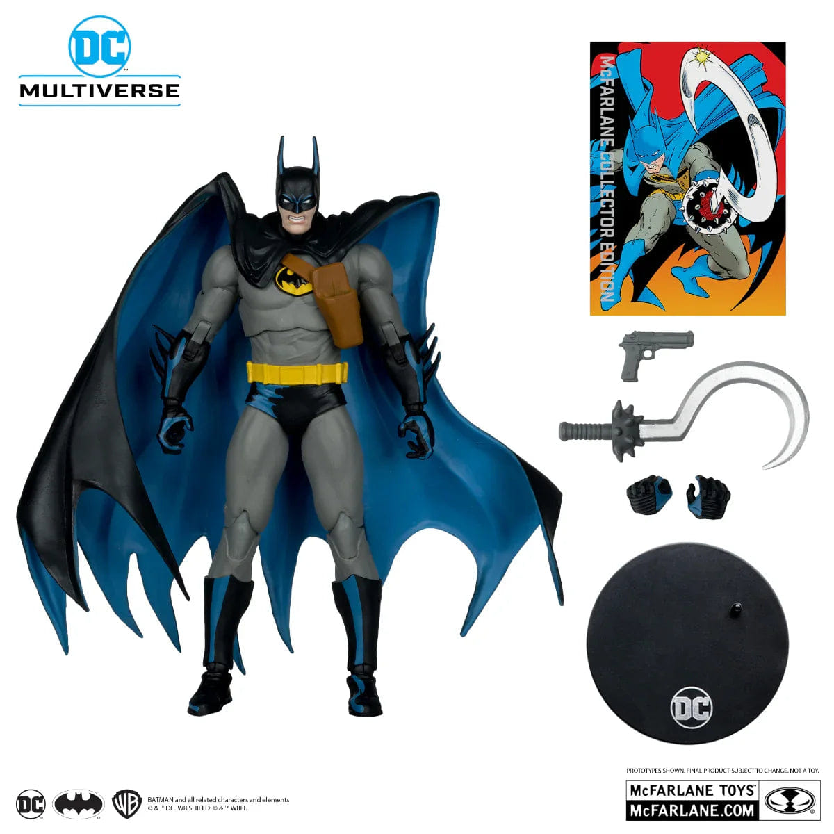 Mcfarlane Toys DC Comics - Batman (Batman: Year Two) Version 2 Mcfarlane Collector Edition 7" Figure
