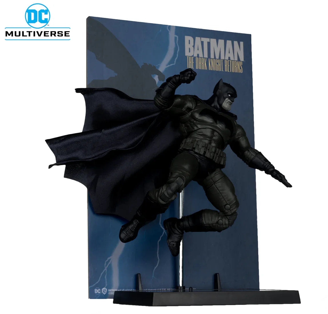 Mcfarlane Toys DC Multiverse - Cover Recreations Batman (The Dark Knight Returns) Gold Label 7" Figure