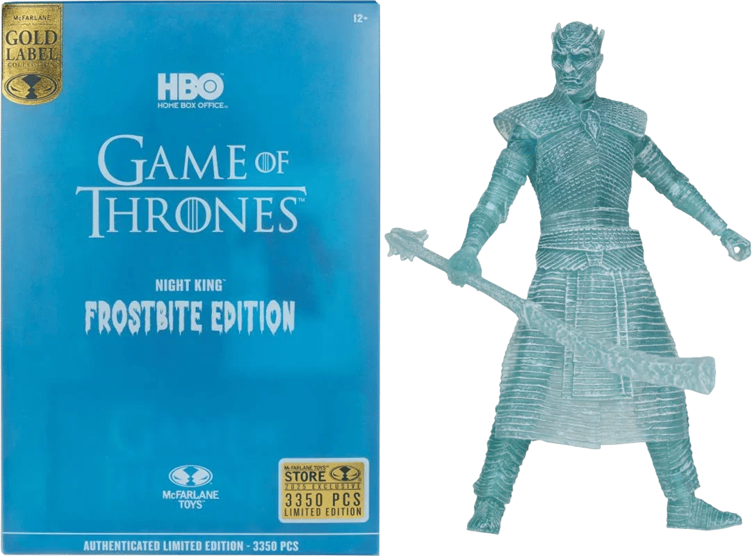 Mcfarlane Toys Game Of Thrones - Night King Frostbite Edition Gold Label Figure
