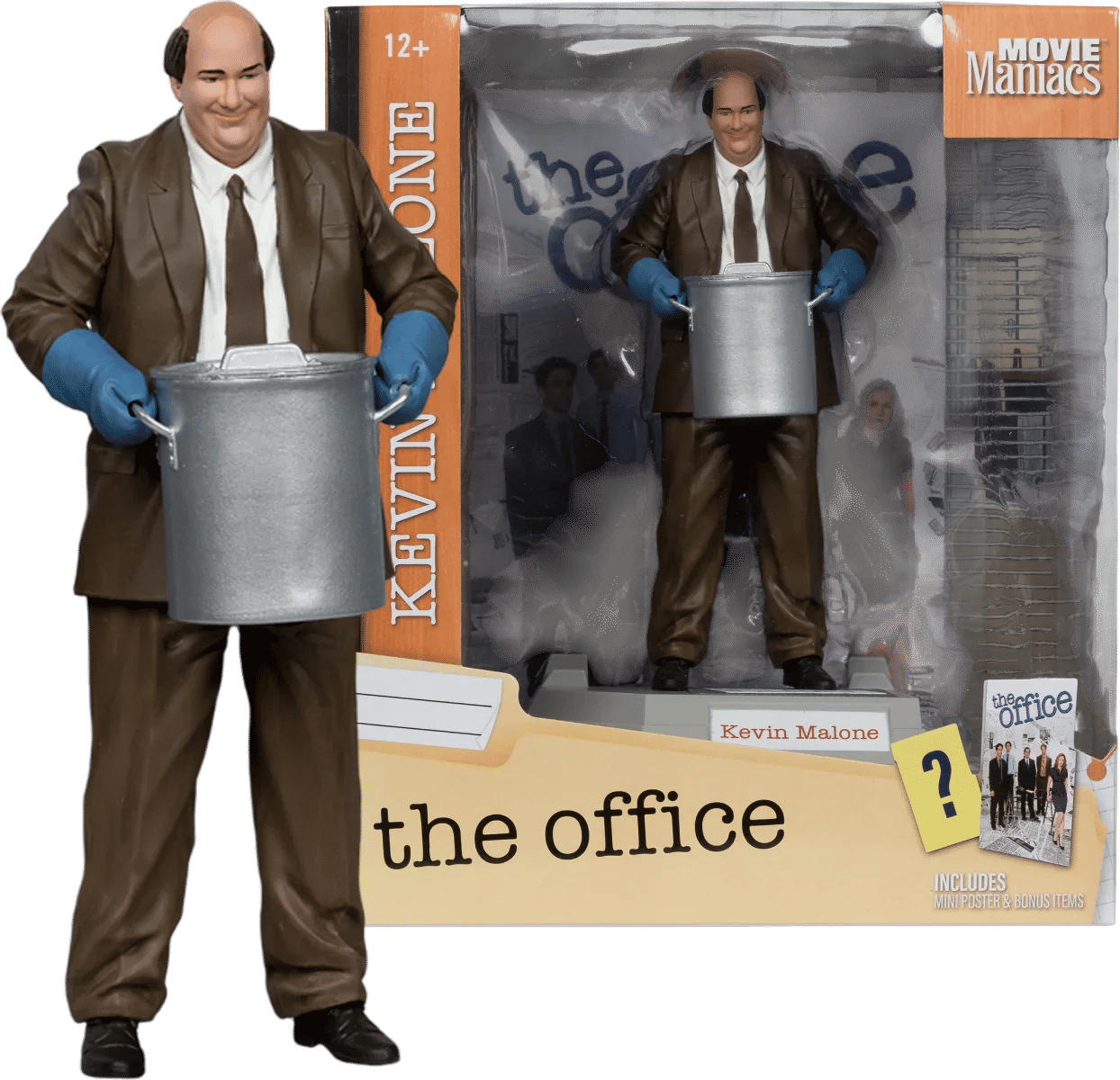 Mcfarlane Toys The Office - Kevin Malone Movie Maniacs 6" Figure