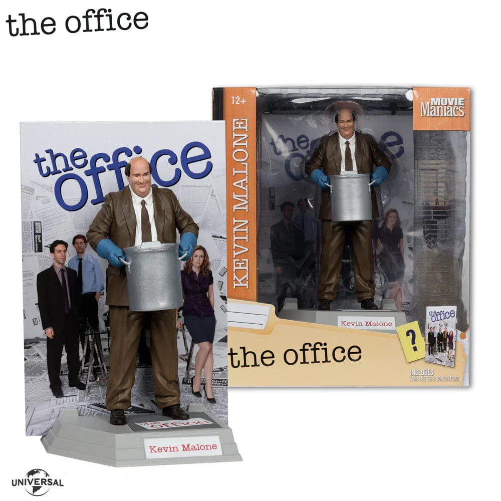 Mcfarlane Toys The Office - Kevin Malone Movie Maniacs 6" Figure