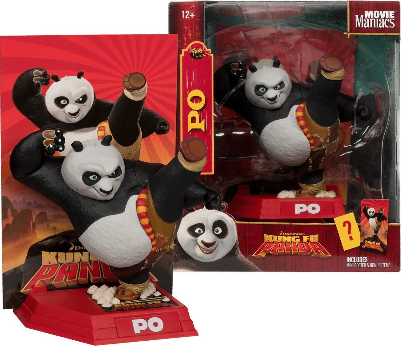 Mcfarlane Toys Kung Fu Panda - Kung Fu Panda Movie Maniacs 6" Figure