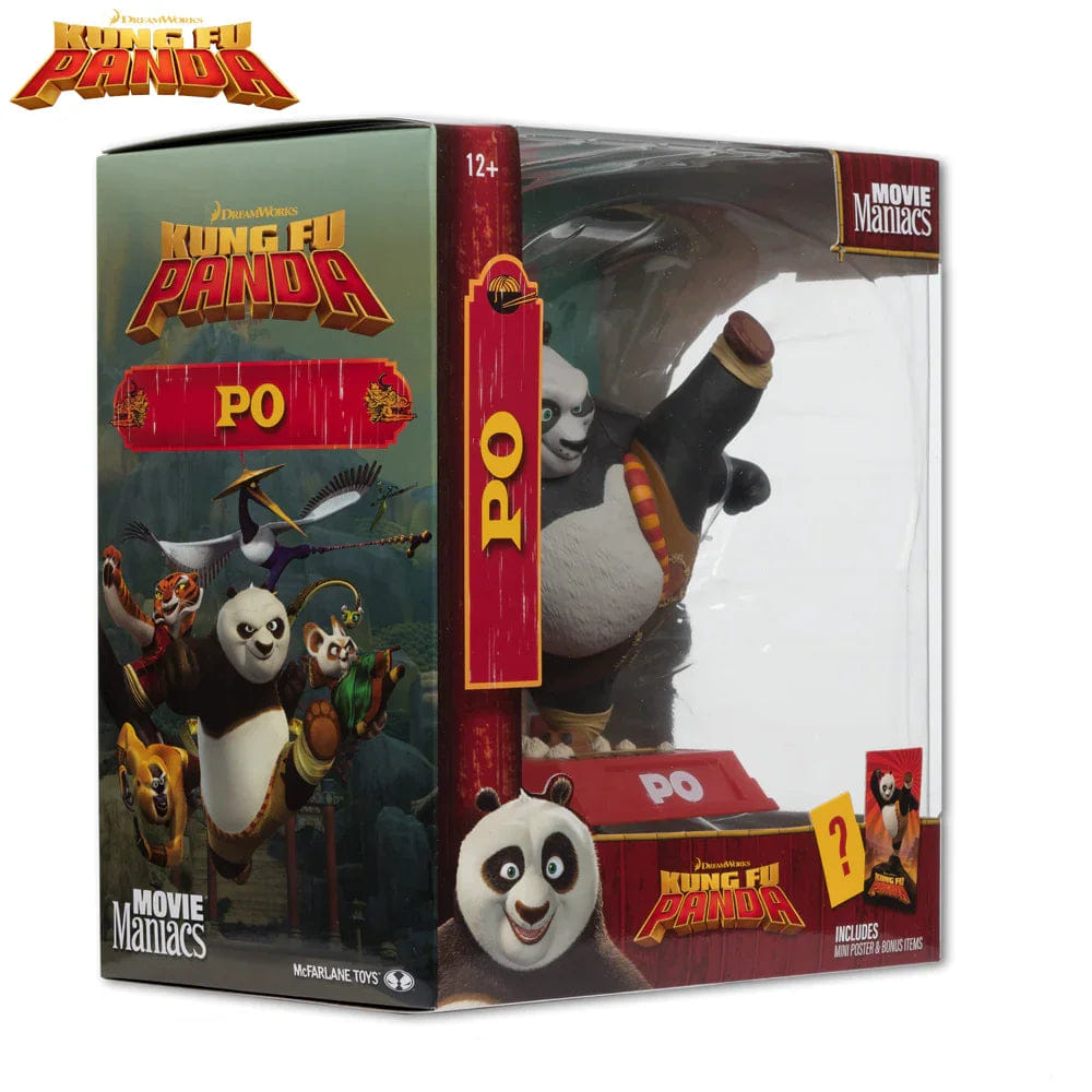 Mcfarlane Toys Kung Fu Panda - Kung Fu Panda Movie Maniacs 6" Figure