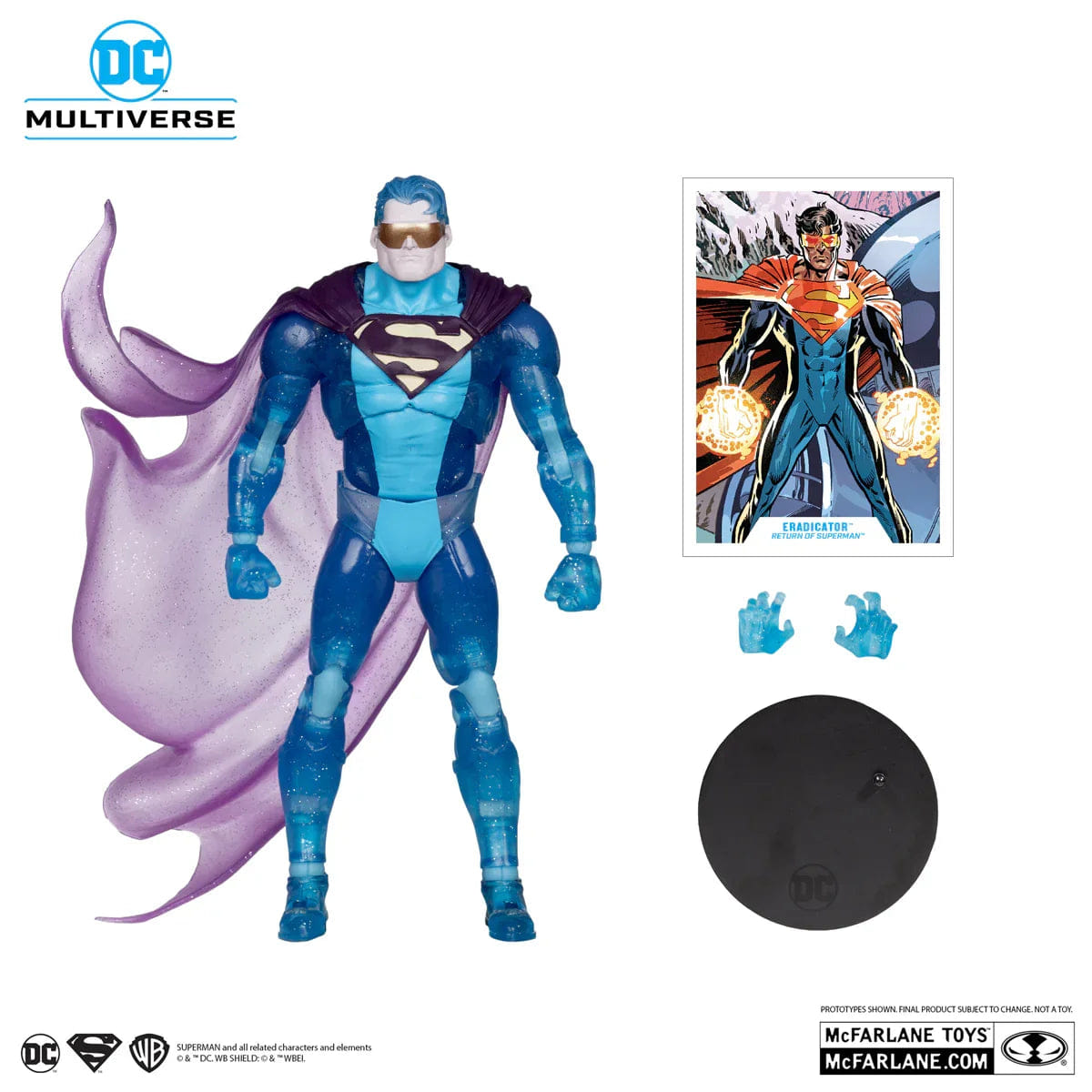 Mcfarlane Toys DC Multiverse - Eradicator Return Of Superman (Chase Version) 7" Figure