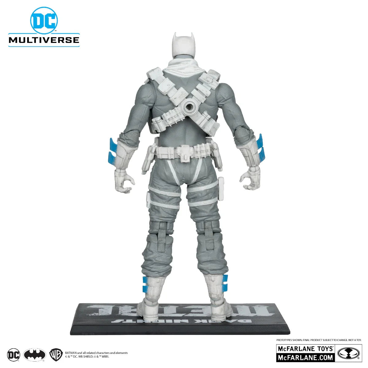 Mcfarlane Toys DC Multiverse - The Grim Knight B&W With Accent Gold Label 7" Figure