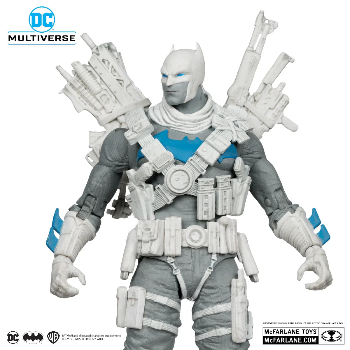 Mcfarlane Toys DC Multiverse - The Grim Knight B&W With Accent Gold Label 7" Figure
