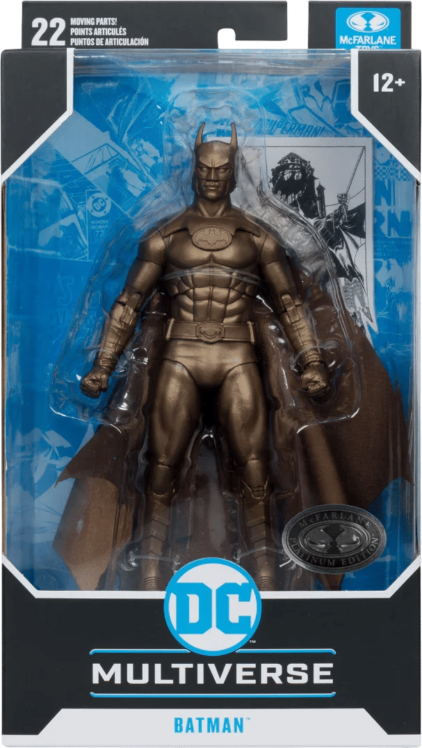 Mcfarlane Toys Batman (1989) - DC Multiverse Batman Bronze (Chase Version) 7" Figure