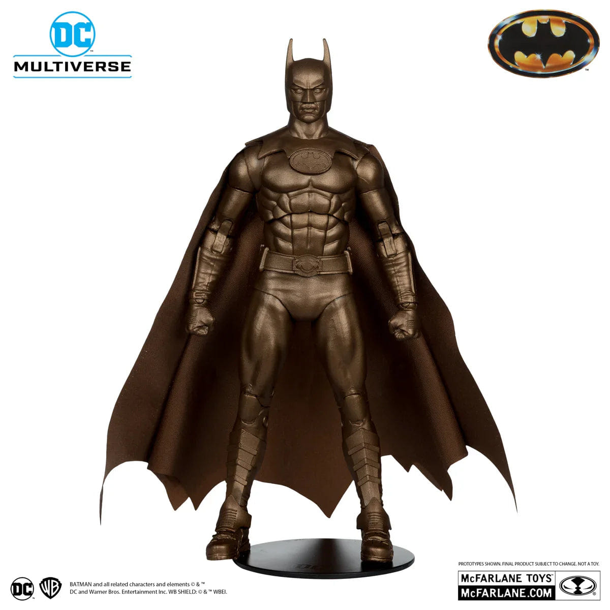 Mcfarlane Toys Batman (1989) - DC Multiverse Batman Bronze (Chase Version) 7" Figure