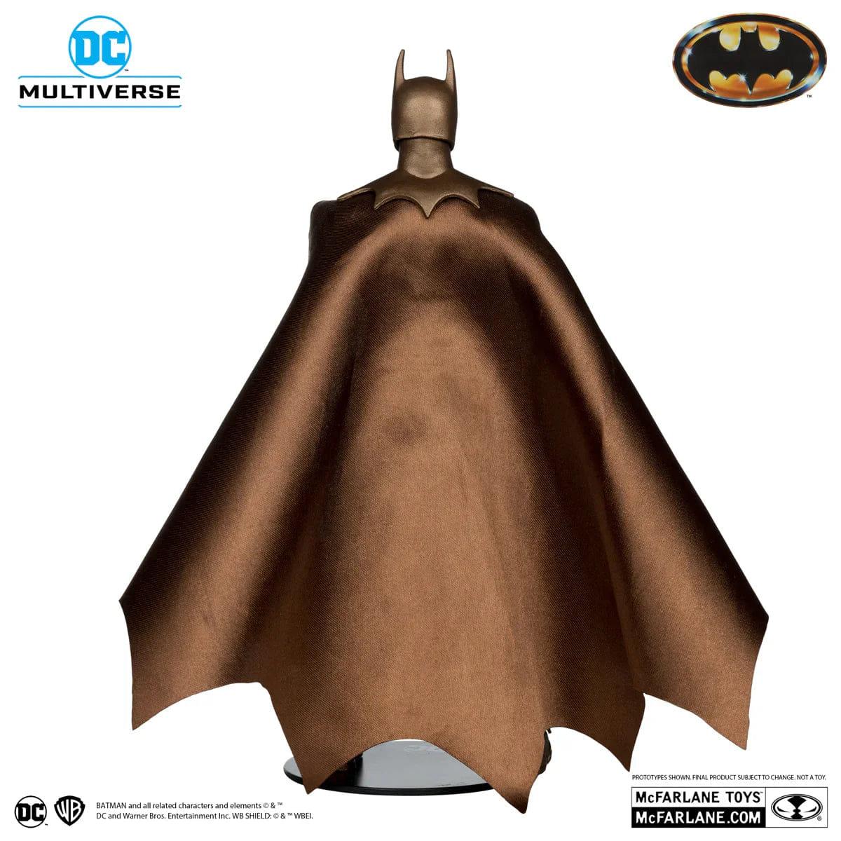 Mcfarlane Toys Batman (1989) - DC Multiverse Batman Bronze (Chase Version) 7" Figure