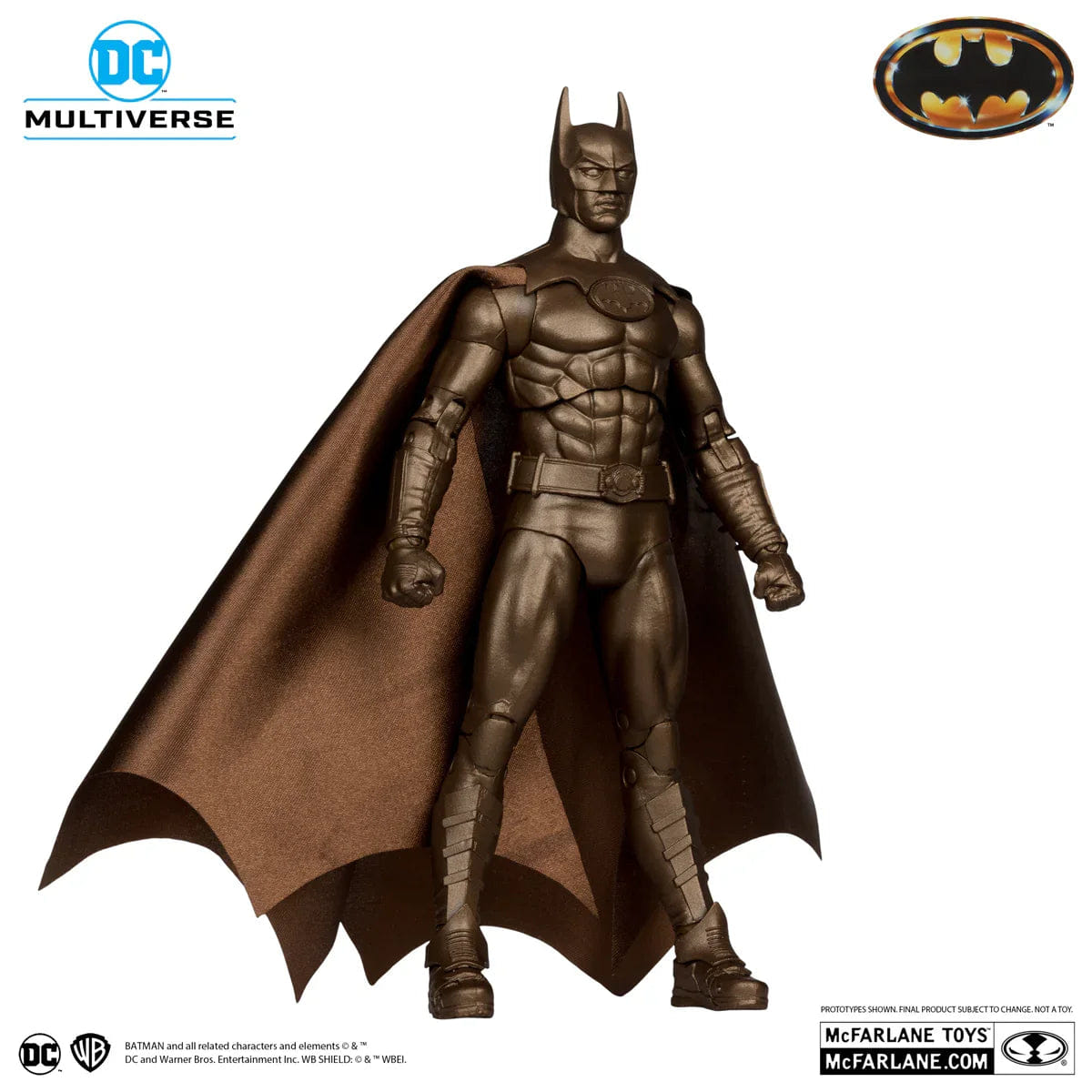 Mcfarlane Toys Batman (1989) - DC Multiverse Batman Bronze (Chase Version) 7" Figure